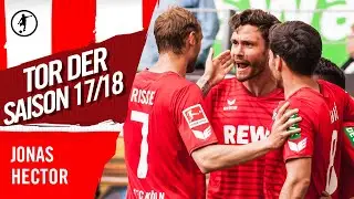 JONAS HECTOR schie&szlig;t das TOR DER SAISON