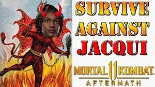 How to survive against & deal with Jacqui's offense and pressure in Mortal Kombat 11 Aftermath