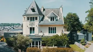 Visite de l'hôtel le Clos du Pontic à Landerneau - Drone FPV