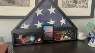 Best memorial Shadowbox for flag! Watch before purchase!