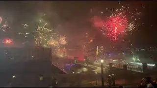Hamburg new year  firework-2026 #Hamburg #fireworks #germany #2026