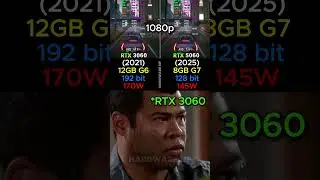RTX 5060 VS RTX 3060 #pcgaming #pc #graphicscard #gpu #gaming
