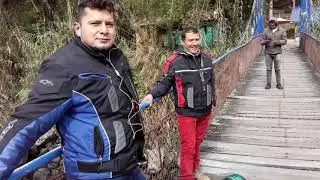 RUMBOA A  UBALA  / CUNDINAMARCA  - NOS PINCHAMOS Y PARTIMOS EL CHASIS DE MOTO - PARTE 1