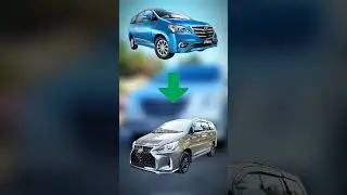 Convert your old innova to lexus by adding lexus kit  #automobile #trending #luxury #innova #life