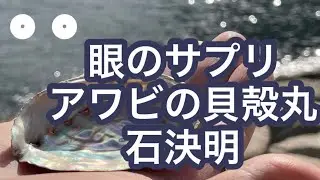 アワビの貝殻丸 石決明 眼のサプリメント 眼のケアに 韓国ワンド産アワビ60％高含有