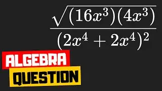 Simplifying Surds with Exponents | Step-by-Step Algebra Tutorial