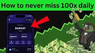 How to Find 100x SOLANA memecoins daily with ATM.DAY