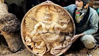 Full 10 Days Build Amazing Garuda Catch Naga (Dragon King) For My Customer