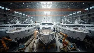 Inside the Secret Factory of Billionaire Superyachts | Sparks, Shine & Secrets Revealed