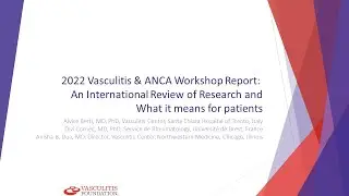 International Vasculitis Research 2022