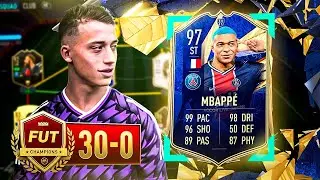 TOTY MBAPPE IS UNBELIEVABLE!! 30-0 FUT CHAMPIONS HIGHLIGHTS FIFA 21!