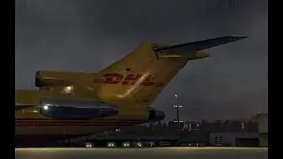 X Plane 11 - 727 DHL Insane Crash!