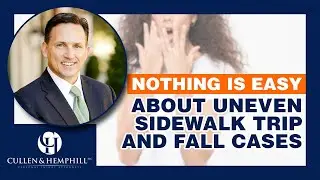 Nothing Easy About Uneven Sidewalk Trip And Fall Cases - Even For Mayor