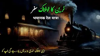 Terrible Train Journey | Khofnaak Train Ka Safer | Urdu Hindi Horror Story | Naseer Center Voice