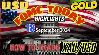 FOMC Meeting FED Rate cut 18 September Gold Trading Forex LIVE #gold #xauusdforecast #fomcmeeting