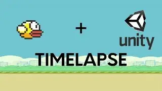 Creating Flappy Bird in 10 minutes (Unity) - Timelaps