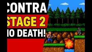 Contra NES &ndash; Stage 2 No Death Run 🔥 (Retro Gaming Nostalgia)