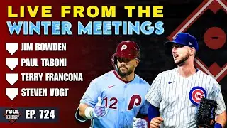 It&rsquo;s Winter Meetings! Oli Marmol, Terry Francona, Jim Bowden and more join the show | Foul Territory