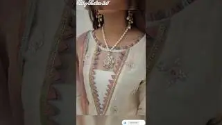 Neck Design #Neckideas#dressdesigning #printedsuitdesign #dress #fashion #partywear #fashionideas