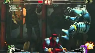 SSFIVAE:  M.Bison (dynamic318) vs. Zangief (RINGS JPN) HD