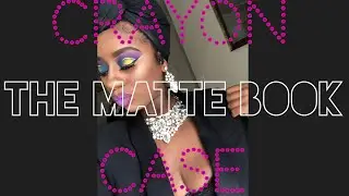 Crayon Case |Matte Book| cutcrease makeup Look