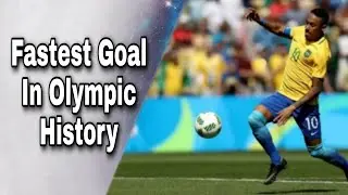 Fastest Goal in Olympic History by Neymar (14 sec)||Olympic Games 2016 Rio