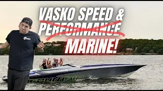 Vasko Speed and MARINE?! Check out this 42' Fountain that we got to work on!!