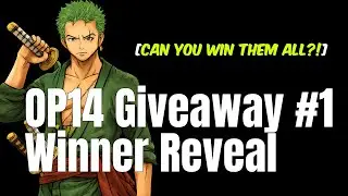 Part 1: Our First Giveaway Winner Of OP14 | One Piece Azure Sea's Seven Case 1 Giveaway Reveal #op13