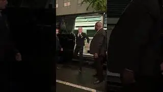 Central Cee coming out the VAN