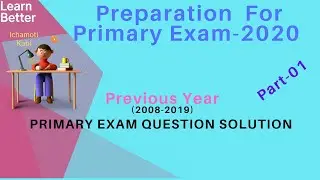 Preparation for Assistant Teacher of DPE . Exam question solution Part-1