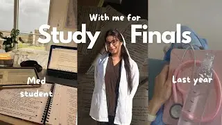 Study with me for last exams! A Day in My Final Year | Exam Prep, GRWM & Family Time