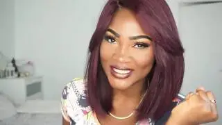 Afrostyling.com -  Model Model Lace front Wig Dream 99J wig Review