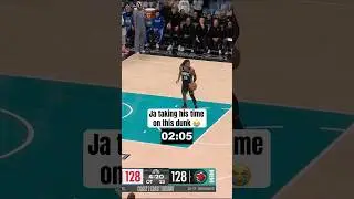 Ja&rsquo;s nonchalant dunk 😅