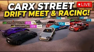 CarX Street LIVE 🔥 Real Drift Lobby | Pro Drift Builds | Nonstop Action 🚗💨