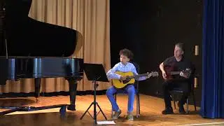 Bach, Menuet in G Major, arr. for guitar; Dave Allen, Original Blues