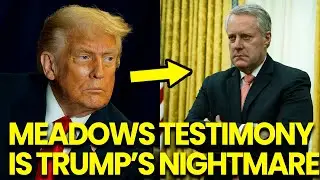 Mark Meadows FULL Confession RELEASED as Names Trump in 14 Separate Crimes