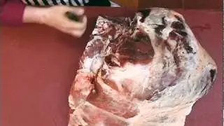 Beef Hindquarter Topbit: Topside Primal Removal