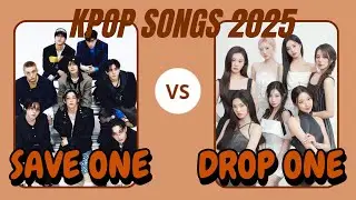 SAVE ONE DROP ONE | KPOP SONGS 2025 Version | Super K-pop Games #kpop