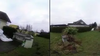 Vuze 3D 360 cam: Test horisontal leveling option in 3D.