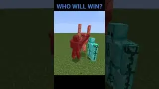 Iron golem + Diamond golem vs Netherite golem | Mob fight #minecraft | #shorts |...