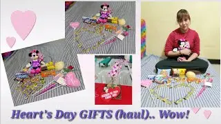 Heart's Day Gifts... (Haul) Wow. Thank you.😍😘 Vlog #6