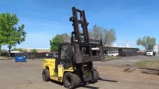 Lot #0100: Hyster H155XL2 13,200lbs Capacity Propane Forklift