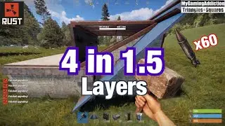 Rust - 4 in 1.5 Layers (Odawa's Wall Stacking - April 2020)