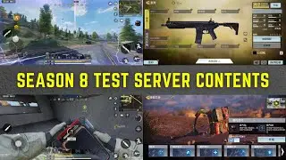*NEW* SEASON 8 TEST SERVER CONTENTS | NEW WEAPONS | NEW HEALTH SYSTEM | NEW BR CLASS | AND MORE