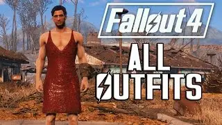 FALLOUT 4 - ALL OUTFITS & CLOTHING!