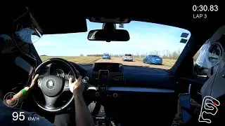 BMW 125i E82 - Circuit des Ecuyers 21.02.2021