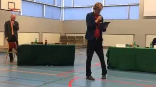 EU afstemning arrangement d. 2.11.2015 - Del. 1