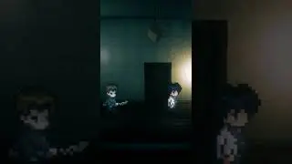 Horror Monster Chase and Attack in Unreal Engine #shorts #unreal #unrealengine #pixelart #indiegame