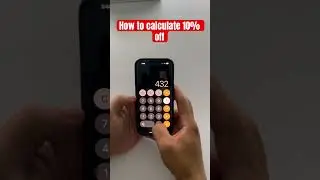 Calculate 10% off #calculator #tips #mathematics #fypシ゚viral #fyp