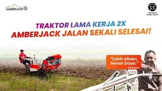 Traktor yang Bikin Petani Kaget: Sekali Jalan Langsung Beres! | Amberjack Rotary